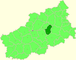 Лихославльский муниципальный округ на карте