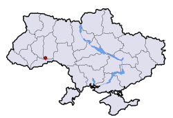 Localização de Kamianets-Podilskyi