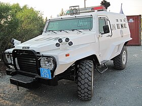 אלוויס טקטיקה (רכב האו"ם, צולם בקפריסין)