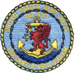 USS Davis (DD-937) later patch 1970.png