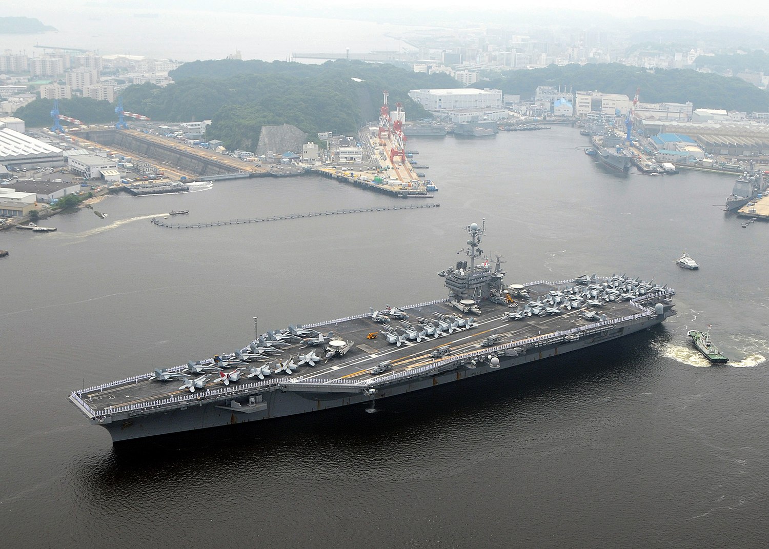 【入手困難】 アメリカ海軍空母母艦ジョージワシントン 在日時のチャレンジコイン