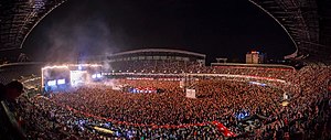 Netaksebla Festivalo 2015, ĉefa stadio