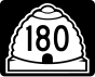 State Route 180 Markierung