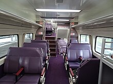 Refurbished stairwells and seats from middle deck, October 2018 V8 - 43968693740.jpg
