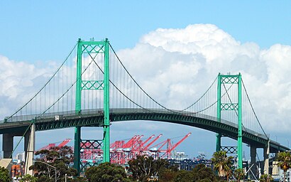 Cómo llegar a Vincent Thomas Bridge en transporte público - Sobre el lugar