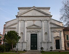 Fachada de San Pietro di Castello, Venecia (1559)