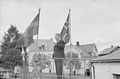 Norwegian Nazi leader Quisling speeks during his trip to Setesdalen, Norway (Photo:Thomas Neumann, 1936?)