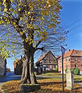 Centrum van het dorp