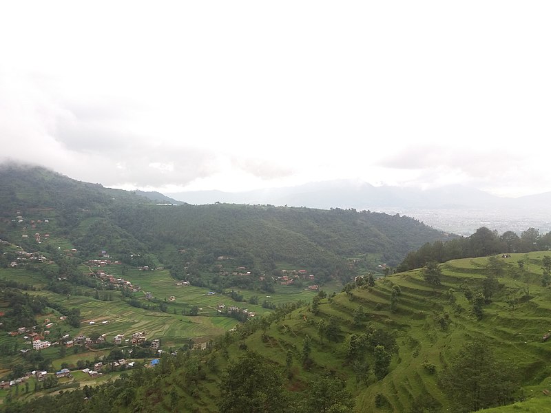 File:View from Ghyampe Danda, Bhaktapur.jpg