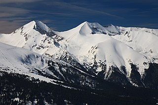 <span class="mw-page-title-main">Vihren</span> Highest point of Pirin Mountains in Bulgaria