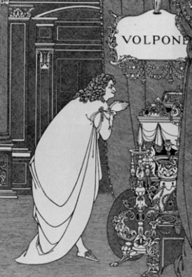 Ilustrace Aubrey Beardsley pro vydání z roku 1898