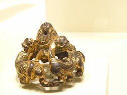 WLA brooklynmuseum Weight in the Form of Three Chi