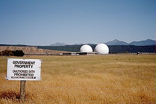 <span class="mw-page-title-main">Waihopai Station</span> Secure communications facility in New Zealand