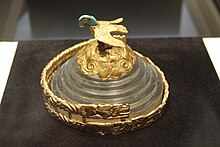 Xiongnu crown, Warring States period Warring States Xiongnu Gold Crown - a.jpg