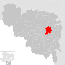 Wartmannstetten - Localizazion