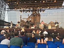 White Reaper plays Musikfest in Bethlehem, Pennsylvania, August 2019 White Reaper Bethlehem PA.jpg