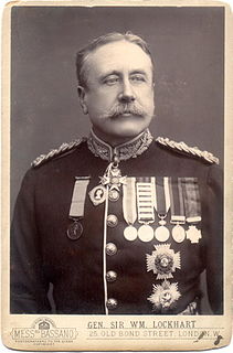 William Lockhart (Indian Army officer) British Indian Army general