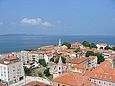 Panoramic view of Zadar.