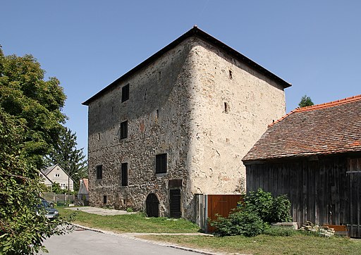 Körnerkasten im Kastell Zeiselmauer (Oberösterreich), UNESCO-Welterbe Donaulimes