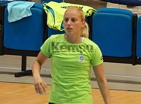 Zeljka Nikolic en 2016 con SCM Craiova.