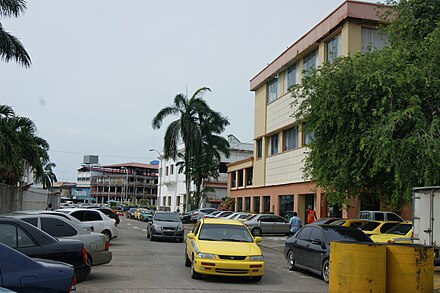 Cristobal Port Area.