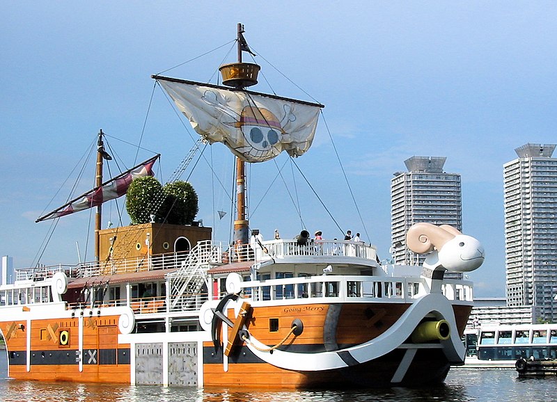 File:"Going Merry" in Tokyo Bay; July 2004.jpg