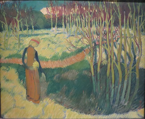 Motif Romanesque by Maurice Denis (1890), one of the earliest Nabi paintings