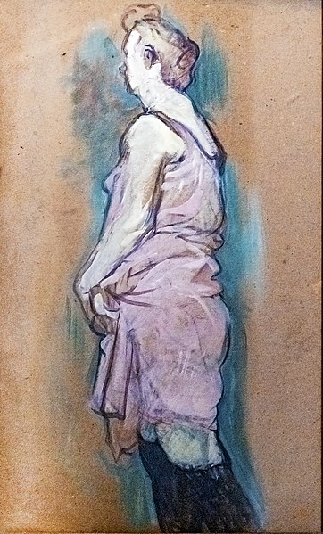 File:(Albi) Femme de maison blonde - Toulouse-Lautrec 1894 MTL.178.jpg