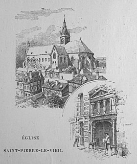 Illustrativt billede af artiklen Tidligere kirke Saint-Pierre-le-Vieil