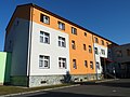 English: Municipal office building in the village of Žichovice, Klatovy District, Czech Republic Čeština: Budova obecního úřadu v obci Žichovice, okres Klatovy