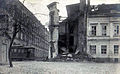 Ruševine tokom bombardovanja Beograda 1914.