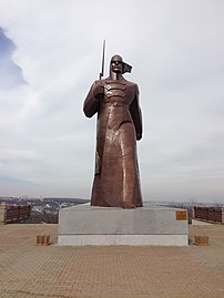 Памятник красноармейцам на Крепостной горе