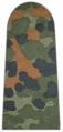 Die Epaulette eines gewöhnlichen SV Bundeswehr.