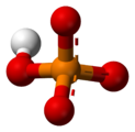 [HPO 4]2− Hydrogen phosphate