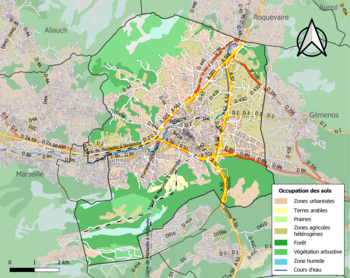 Aubagne: Geschiedenis, Geografie, Demografie