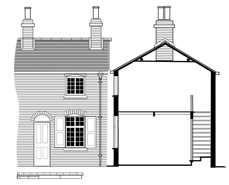 File:1830s through house 1-up 1-down elevation, Green St, St Margarets, Leicester.svg