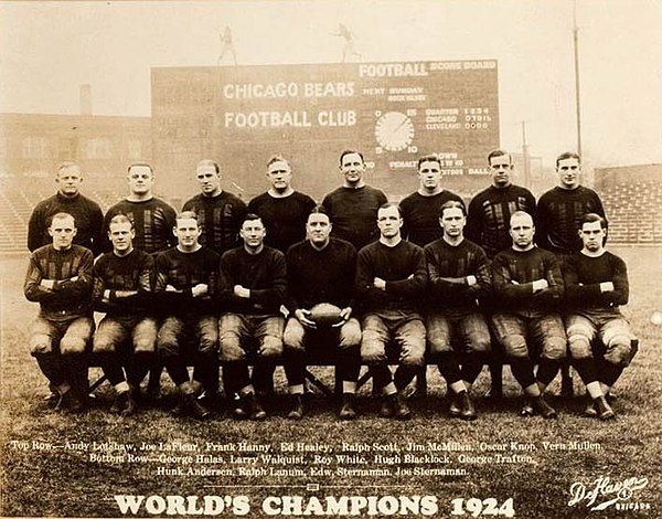 The 1924 team photo