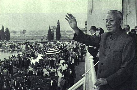 Liu Shaoqi in June 1966, the first year of the Cultural Revolution