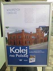 Gdynia Główna - wystawa z albumu "Kolej na Polskę" - Świebodzice, autor: Travelarz