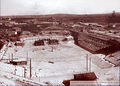 1928: Baugrube von Nordwesten
