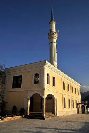 Karaca Ahmet Tekke Mosque in Echinos.