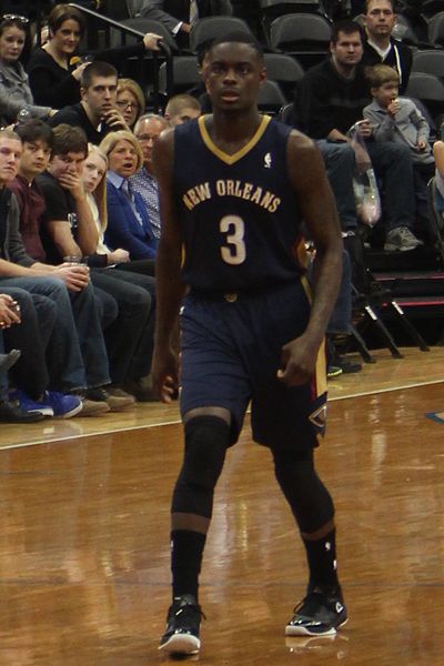 Morrow with the Pelicans in 2014