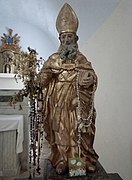 Statue de saint Quinis.