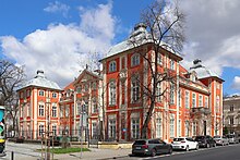 Pałac Czapskich, w którym mieszkał w Warszawie