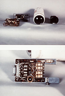 Elektronik des Infrarotsuchkopfs einer R3-Rakete (AA-2 Atoll)