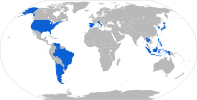 Map with AAVP7 operators in blue