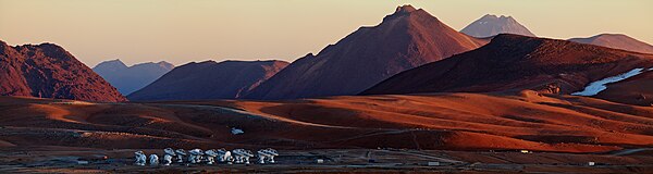 Atacama Large Millimeter Array, Chile, at 5,058 m (16,594 ft)