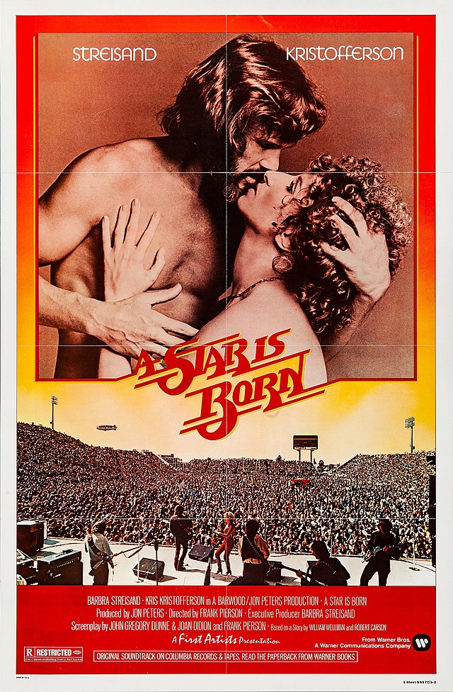 Description de l'image A Star Is Born (1976 film poster).jpg.