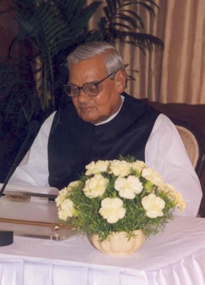 During the 1998 Indian general election, BJP's Atal Bihari Vajpayee promised to carry out nuclear tests.