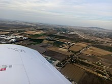 Zona del aeropuerto desde el aire